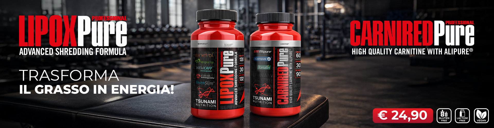 LipoX  Pure + Carnired Pure